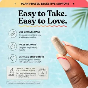 Easy to take, easy to love — one capsule daily